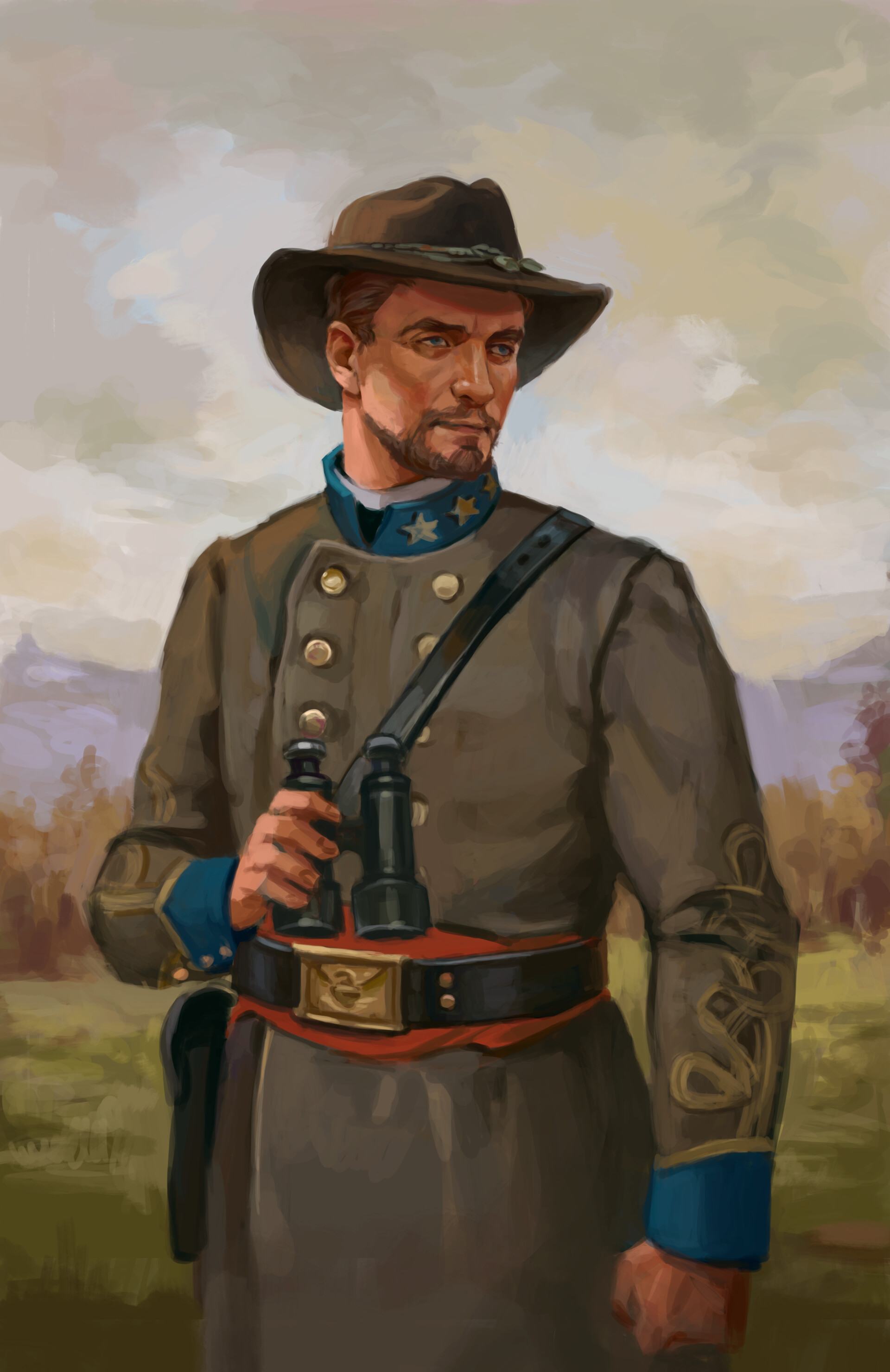 Confederate Officer Confederate Officer